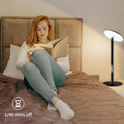 Dimmbare LED-Tischlampe, 20 W, 1500 Lumen, 2300 K-6500 K verstellbar, industrielles Metallgehäuse – Chiphy Nachttischlampe für Schlafzimmer, Esszimmer, Wohnzimmer