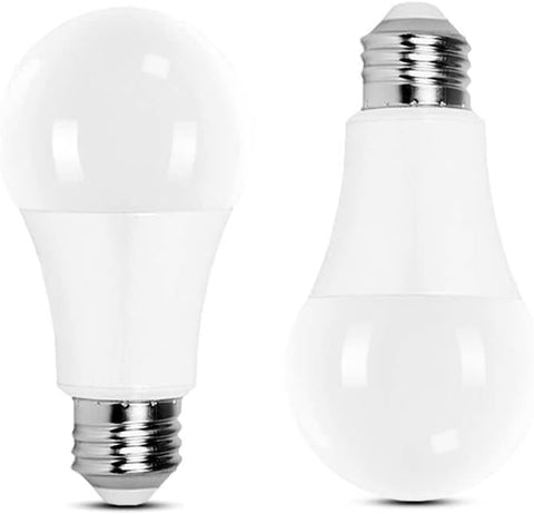 Dimmable LED Light Bulbs by chiphy | 1200 Lumens Brightness | 12W (120W Equivalent) | Warm White 2700K | A19/E27 Base | 3-Level Brightness Without Dimmer | Energy-Saving Standard Replacement | 2-Pack